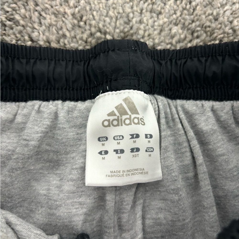 Y2k black with blue stripe lined‎ adidas track pants - Picture 7 of 10